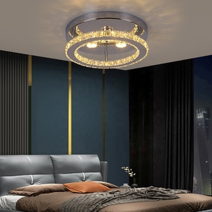 Elegante moderne designverlichting, moderne 30cm 31W kristallen ronde plafondlamp - Product Image 3