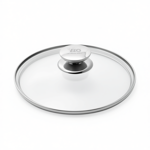 Tapa de vidrio ELO Galant de 28 cm con mango de acero inoxidable para ollas y sartenes - Product Image 2
