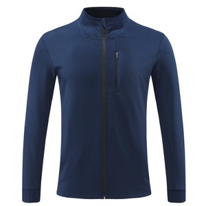 Men's Spring &amp; Fall New Arrival Sporty <strong>Long</strong> <strong>Waterproof</strong> Spandex Casual Outdoor Running Cycling <strong>Jacket</strong> with Stand Collar Zipper - Product Image 1