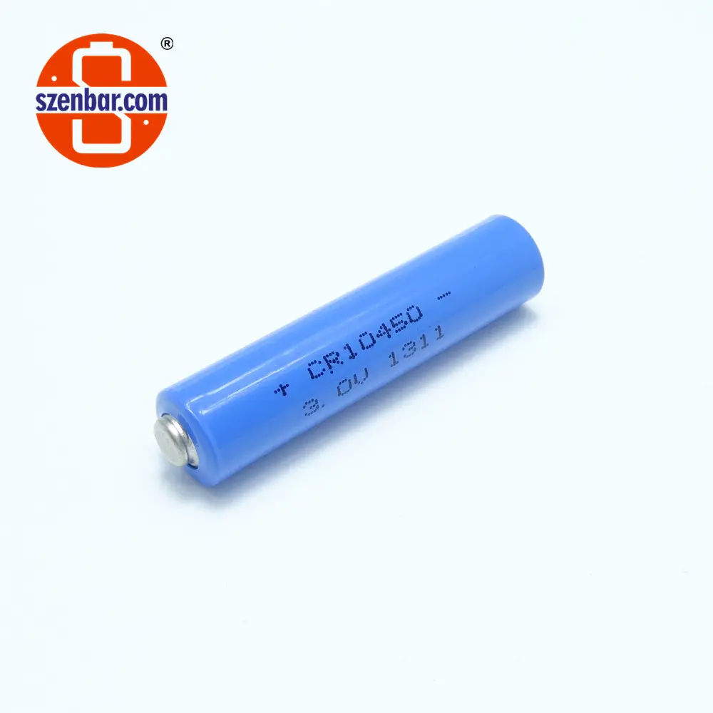 Enbar แบตเตอรี่ Li-MnO2 3V 600mAh ขนาด10450คุณภาพสูงสำหรับการผลิตแบตเตอรี่ที่ให้พลังงานสูง