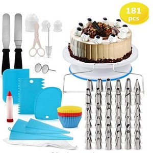 Stainless Steel Eco-Friendly Disposable Cake Mould Set with Icing Smoother and Spatula 1 Piece Dishwasher Safe - Product Image 3