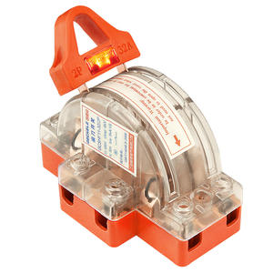 Interruptor de cuchilla iluminado transparente GCSHK11 2P 63A monofásico para transferencia automática - Product Image 1