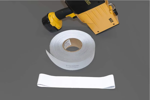 Ropa DE TRABAJO elástica reflectante plateada de doble cara de salida de fábrica, tela que brilla en la oscuridad para productos de protección de chaleco de seguridad - Product Image 2