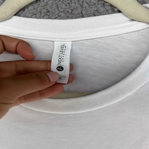 NEXT Level เสื้อยืดสีขาวผสมน้ำหนักเบา Next Level unisex เสื้อยืดผ้าฝ้าย-สีขาว - Product Image 1