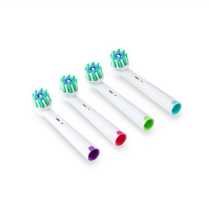 Lot de 4 têtes de brosse de rechange pour brosses à dents à <span class=keywords><strong>action</strong></span> croisée EB50-Ultra <span class=keywords><strong>B</strong></span>-<span class=keywords><strong>ORAL</strong></span> - Product Image 3