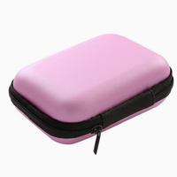 Étui de rangement pour câbles en EVA rigide, simple et compact, pour écouteurs et chargeurs, sac de voyage pour câbles