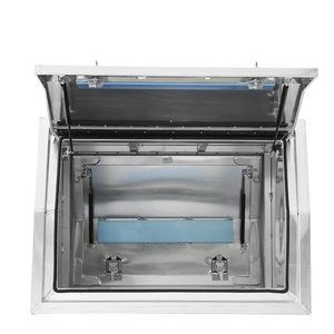 Herui HR-1000 <b>Raw</b> 1000x1770x850mm 5052 Aluminium Ute <b>Tray</b> Canopy Toolboxes with <b>Raw</b>/Powder Coated Surface - Product Image 4