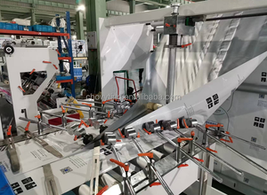 Máy Làm Túi Nhựa Van Xi Măng Bột Dưới Đáy Khối Niêm Phong Trung Tâm PE Tự Động - Product Image 4