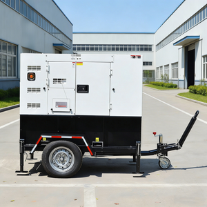 Generador Diésel Personalizado de 20kva, 15kva, 10kva, 12kva, Remolcable, Silencioso, de Marco Abierto, con Alternador Stamford, Certificado ISO/CE - Product Image 4