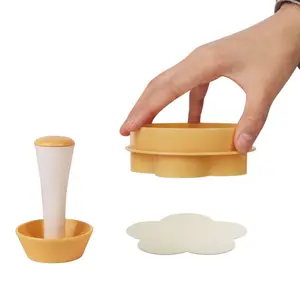 New Design Mushroom Shape Cookie Cutter Set Biscuit Molds set Press Molding Crackers Baking For Children
