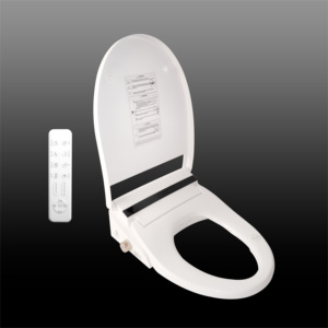 Premium Smart V-Siège de toilette en plastique avec chauffage instantané et capteur de séchage à l'air réglable Sièges de toilette intelligents de qualité supérieure - Product Image 1