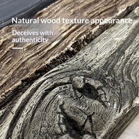 Panneaux de décoration en imitation bois PU, grandes dalles, poutres, colonnes, panneaux de dissimulation, imperméables, résistants à l'humidité, pour l'intérieur et l'extérieur de la maison