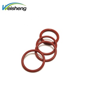 Ws-con dấu RoHS đạt UL94-VO tuân thủ Màu Đỏ Silicone Nhẫn mềm O-ring ORING silicon - Product Image 4
