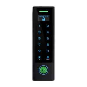 Пластиковый биометрический контроль доступа ooled дисплей с ограничением времени контроля отпечатков пальцев Accessi CFD3 IP66 для дверной системы входа