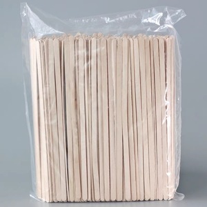 Pengaduk kopi kayu <span class=keywords><strong>Birch</strong></span> alami stik pengaduk minuman kustom tongkat pengaduk mudah terurai sekali pakai - Product Image 3