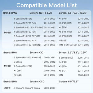 Box Wireless <span class=keywords><strong>CarPlay</strong></span> e Android Auto per Sistema <span class=keywords><strong>BMW</strong></span> NBT 6.5"/8.8"/10.25" - Product Image 6