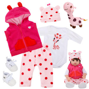 Новая коллекция: Одежда для кукол-реборн из бамбука (18-22 дюйма) – реалистичные наряды для малышей, милые и очаровательные весенне-осенние комплекты оптом - Product Image 6