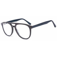 Montures de lunettes en acétate à double pont en gros, lunettes de vue pour hommes et femmes, lunettes d'ordinateur – Offre du fabricant