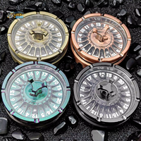 YJ Dés de roulette gyroscopiques en métal pour Dungeons and Dragons, dés rotatifs en métal, dés de roulette rotatifs pour jeux de table et cadeaux