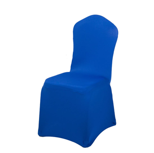 Funda Elástica Lavable de Poliéster y Spandex para Silla de Playa, Banquete o Boda, con Lazo en la Parte Posterior, en Varios Colores - Product Image 1