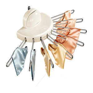 Séchoir à chaussettes pliable à ventouse, rond, mural, gain de place, pour balcon et usage domestique - Product Image 5