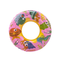 Cercle de natation en PVC pour enfants anneau de natation gonflable pour animaux requins fruitiers