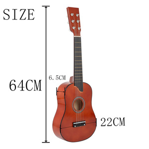 IRIN 25 Zoll Kleine Gitarre Holzspielzeug für Kinder Gemischt in Verschiedenen Farben Original Akustikgitarre - Product Image 6
