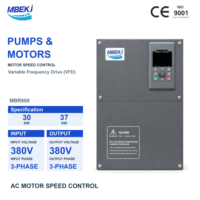 Pompa Air 30 37 KW Variable Frequency Drive MBR600 380 V Tiga Fasa Kontrol Vektor VFD Inverter AC untuk Kontrol Kecepatan Motor AC