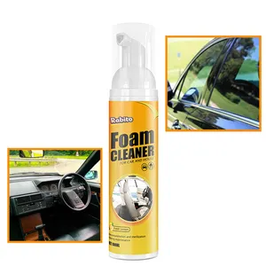 Fábrica Oem Multi-funcional Interior Spray Liquid Cleaner Para Refresh Plástico Acabamento De Couro Brilho E Telhados De Carro Tecido