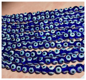 1 pezzo colorato 8mm personalizzato in miniatura a mano a lume <span class=keywords><strong>di</strong></span> gatto occhio <span class=keywords><strong>di</strong></span> <span class=keywords><strong>vetro</strong></span> <span class=keywords><strong>di</strong></span> <span class=keywords><strong>Murano</strong></span> con foro per collana bracciale creazione <span class=keywords><strong>di</strong></span> gioielli - Product Image 2