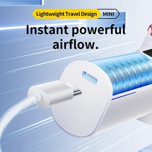 พัดลมมือถือพกพาขนาดเล็ก รุ่นใหม่ ปี 2026 ความจุแบตเตอรี่ 3000mAh พร้อมหน้าจอดิจิตอล สำหรับใช้งานกลางแจ้ง - Product Image 2
