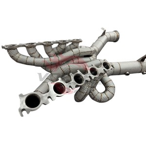 Vortex High Flow Racing Manifold for Lamborghini Huracan STO EVO Heat Wrap Insulated Exhaust Headers Upgrade - Product Image 3