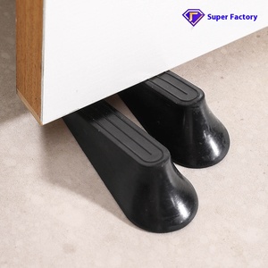 Butée de porte mobile anti-collision à haute élasticité résistant à l'usure anti-dérapant Gadgets ménagers Spot livraison gratuite butée de porte en caoutchouc - Product Image 3