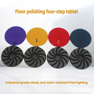 Disco Abrasivo Redondo de Alta Dureza de 80 mm, Resina y <span class=keywords><strong>Esmeril</strong></span> para Pulir Hormigón y Piedra - Product Image 2