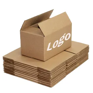 Cajas de <span class=keywords><strong>Cartón</strong></span> <span class=keywords><strong>Corrugado</strong></span> <span class=keywords><strong>Kraft</strong></span> con Logotipo Personalizado, Cajas de <span class=keywords><strong>Cartón</strong></span> para Mudanza, para Empaque de Productos - Product Image 1