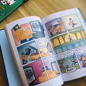 Penjualan Langsung Pabrik 18 Buku Set Komik Sampul Keras Berwarna Dog Man Buku Cerita Bergambar untuk Anak-Anak - Product Image 5