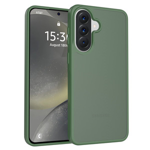 Étui de téléphone portable en TPU acrylique de haute qualité, simple, couleur unie, givré, pour Samsung A57, protection anti-chute, coque arrière pour A56 - Product Image 1