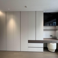 Armoire de chambre moderne autoportante sur mesure pour appartement, écologique, réglable, mobilier de maison, grande capacité de rangement, durable