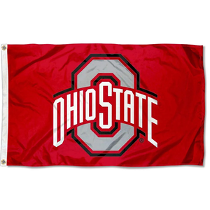 Banderas y Pancartas Personalizadas <span class=keywords><strong>de</strong></span> los <span class=keywords><strong>Ohio</strong></span> State Buckeyes <span class=keywords><strong>de</strong></span> <span class=keywords><strong>la</strong></span> NCAA, 3x5 pies, 100% Poliéster - Product Image 2