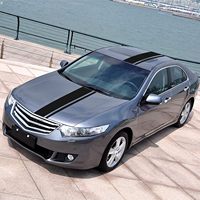Autocollants de bande décorative pour capot et carrosserie de voiture en PVC imperméable, style professionnel modifié, avec couleur personnalisée, accessoires de course