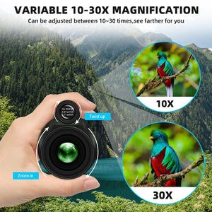 Monocular con zoom de grado profesional 10-30X50, soporte para teléfono móvil y trípode multiusos sólido. Observación de aves, senderismo y caza - Product Image 5