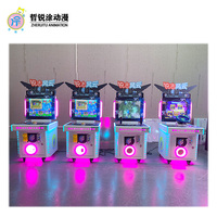 Machine de jeu électronique d'arcade à monnayeur pour enfants, jeu parent-enfant, jeu de divertissement, avec le thème 'Le serpent gourmand'
