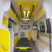 Mini ambulance compacte pour la communauté, légère, à intervention rapide, véhicule d'urgence