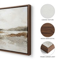 Peinture sur toile encadrée personnalisée Homco, art mural, impression à l'huile, cadre en bois et aluminium, décoration pour salon, hôtel, vente en gros