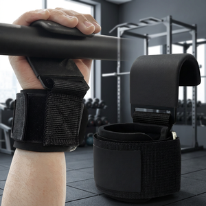 Correa de fitness para dominadas con gancho de asistencia, para levantamiento de pesas y barra horizontal, equipo deportivo, antideslizante, de cuero, ajustable, para tracción intensa - Product Image 2