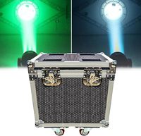 Flightcase pour Led 19X15W faisceau Zoom lavage RGBW tête mobile lumière de scène DJ Disco Bar fête équipement d'éclairage de scène