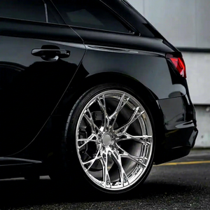 Rines Forjados a Medida en Cromo, Diseño Cóncavo Profundo, 17 18 19 20 21 22 23 Pulgadas, 5x114.3 5x120, Compatibles con BMW, Audi, Nissan GTR, <span class=keywords><strong>Lamborghini</strong></span> Urus - Product Image 1