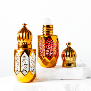 Lujo 3ml 6ml alto grado nuevo diseño pequeña capacidad portátil reciclable bola botella 12ML botellas de vidrio Vintage <span class=keywords><strong>para</strong></span> Attar - Product Image 6