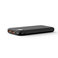 Innisfox Display digital LED 10000mah portabel desain menarik fashion penjualan terbaik output USB ganda bank daya pengisian cepat