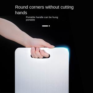 Papan Pemotong Multifungsi <span class=keywords><strong>Titanium</strong></span> Murni GR1 ASTM B265 Tebal Anti Jamur Dua Sisi, Digulung Panas, untuk Daging, Buah, dan Rumah Tangga - Product Image 2